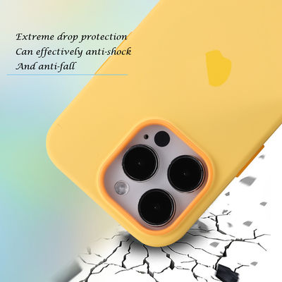 Anti Fingerprint Magsafe Magnetic Case OEM / ODM Liquid Silicone Cases For IPhone Samsung​