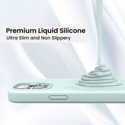 Hot Pink Custom Silicone Cases Anti Fingerprint iPhone Silicone Case Skin Friendly