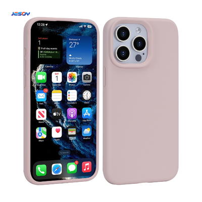 Bom preço Capa de telefone de silicone multicolorida antiderrapante leve fina on-line