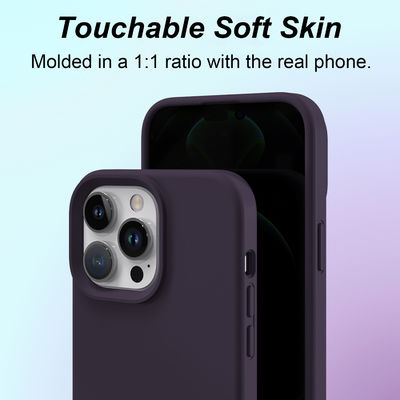 Anti Fingerprint Silicone Phone Case N52 Mag Safe Phone Case For iPhoen 16 15 14 Pro Max