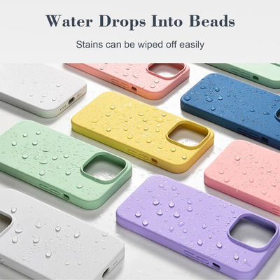 OEM / ODM Silicone Phone Case Light Blue Mobile Magnetic Case For iPhone 16 15 Pro Max