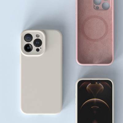 Anti Slip Silicone Phone Case Custom Magnet iPhone Case Waterproof For iPhone 16 15 Pro Max