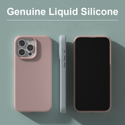 Shockproof Silicone Phone Case Anti Fingerprint Drop Protection Cases Customized