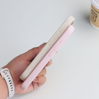 Magnetic Mobile Phone Cover Slim Liquid Silicone Phone Cover Shockproof For IPhone 16 pro