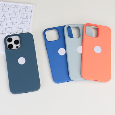 Official Mobile Phone Cover Shockproof Liquid Silicone iPhone Case Soft Microfiber