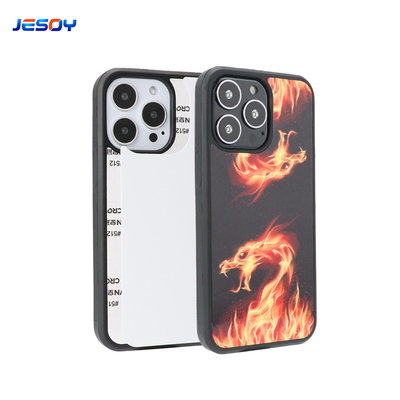 buon prezzo TPU PC 2D Sublimazione Mobile Cover Trasparente Sublimazione Blank Phone Cases in linea