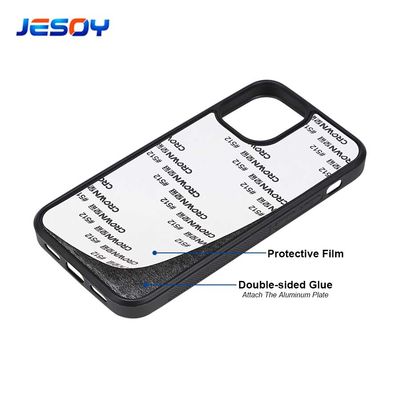 TPU PC 2D Sublimation Mobile Covers Transparent Sublimation Blank Phone Cases