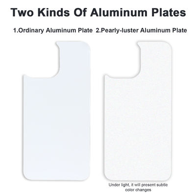 Aluminum Plate Sublimation Cell Phone Case Anti Slip Custom TPU Phone Case For iPhone16 Samsung S25 Ultra