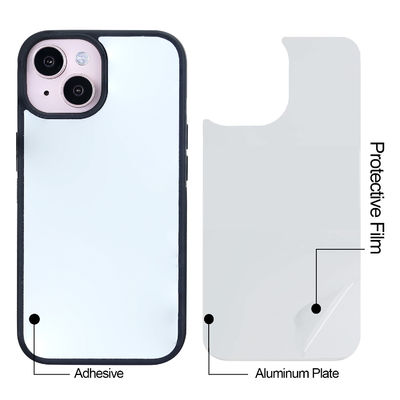 TPU Edge Blank Cell Phone Case Customized Phone Cases For Sublimation