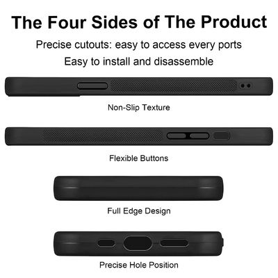 TPU Edge Blank Cell Phone Case Customized Phone Cases For Sublimation