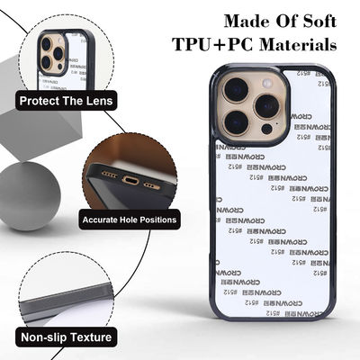 Business Custom Sublimation Phone Case DIY TPU Rubber Phone Case For IPhone 15 Pro Max