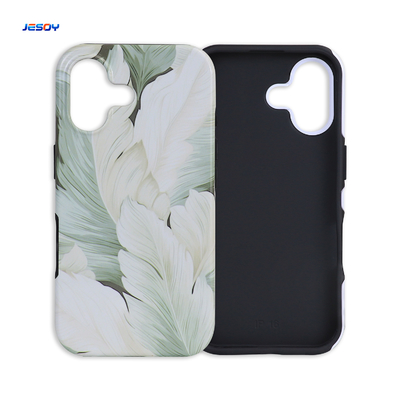 Good price TPU PC Sublimation Phone Case 2 In 1 Heat Transfer iPhone Case For iPhone 16 Pro Max online