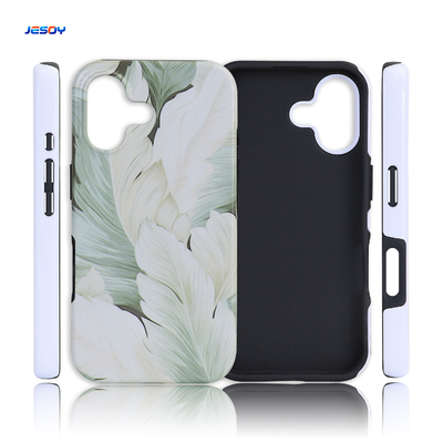 Good price Film Sublimation Phone Case Strong Magnetic Blank Mobile Phone Cases White For iPhone 16 online