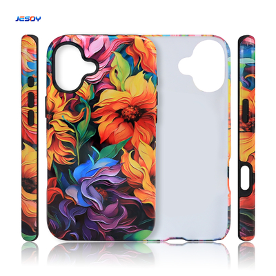 Good price 2 In 1 Mobile Phone Cover 3D Sublimation Mobile Phone Cases Customized For IPhone 16 online