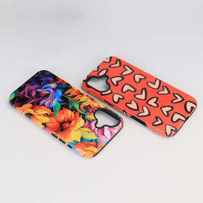2 In 1 Mobile Phone Cover 3D Sublimation Mobile Phone Cases Customized For IPhone 16