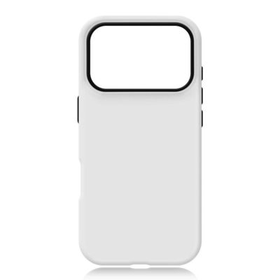 White 3D Sublimation Mobile Cover Glossy Blank Cell Phone Cases High Protective