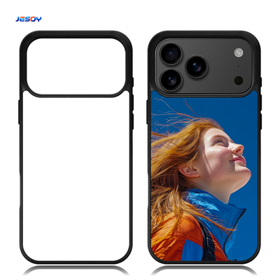 buon prezzo Custodia per telefono sublimabile in TPU antiurto 2D, per cellulare, nera / bianca / trasparente in linea