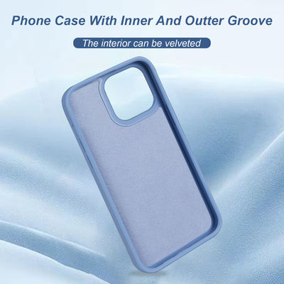 1mm Depth Groove Back Cover Custom Mobile Phone Case OEM For IPhone Samsung