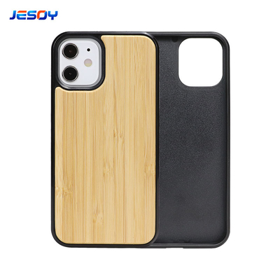 Goede prijs Lichtgewicht Uitgesneden Houten Telefoonhoesjes Schokbestendig Bamboe Mobiele Telefoonhoesjes Gepersonaliseerd online