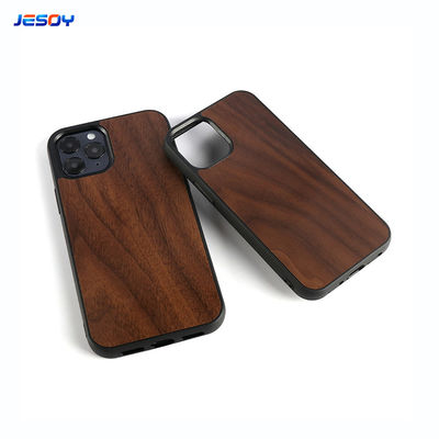 TPU Bumper Mobile Phone Cover Customized Wood Phone Covers Shockproof