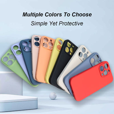 Soft TPU Phone Case Shockproof Silicon Rubber Mobile Cover